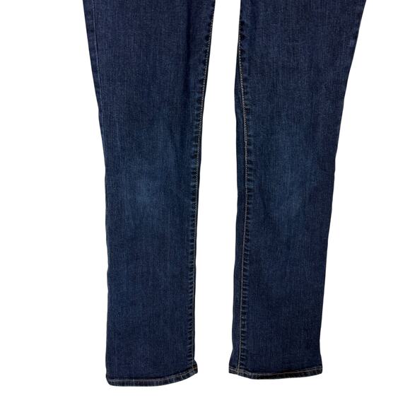 Gap 1969 Jeans Womens 25R Blue Denim Mid-Rise 5-Pockets Perfect Bootcut Leg - Picture 4 of 14